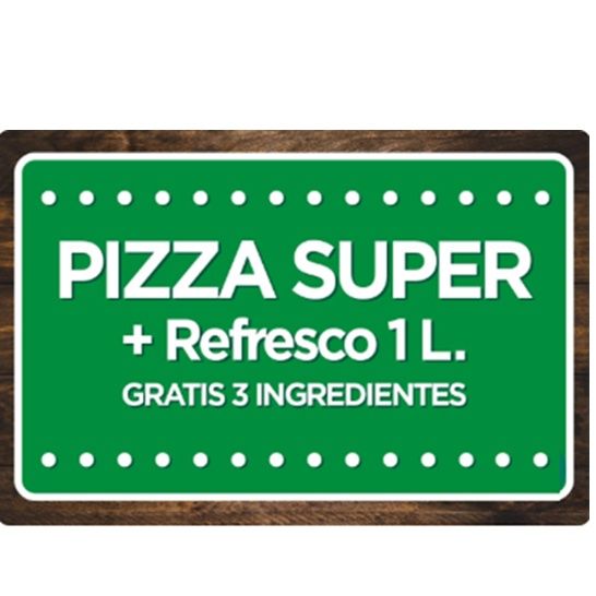 MENU PIZZA