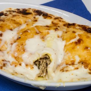 Canelones De Pollo De Corral