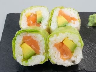 Cristal Roll Salmón (4 Uds.)