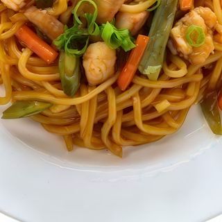 Yakiudon Con Gambas (500 Cc.)