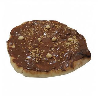 PIZZA DE NUTELLA CON AVELLANAs