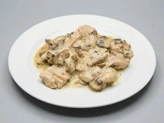 Pechuga De Pollo A La Pimienta Verde