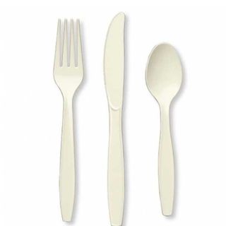 Servilletas y cubiertos