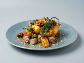 Dados de  Ternera Gallega al Ajillo