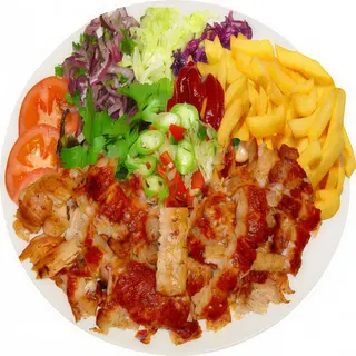 Menú Plato Kebab