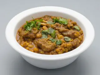 Channa Ghost + arroz basmati