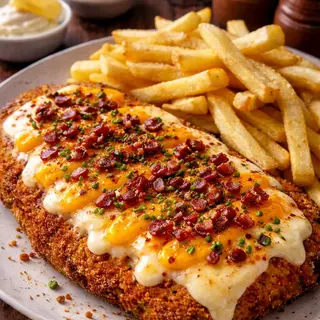 Pechuga De Pollo Rebozada Cheddar