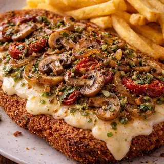 Pechuga De Pollo Rebozada Siciliana
