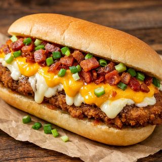Bocadillos de Milanesa de Ternera Cheddar