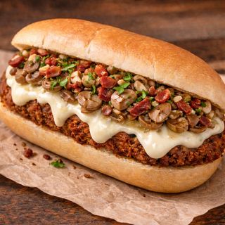 Bocadillos de Milanesa de Ternera Siciliana