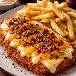 Milanesa de Ternera Rebozada Cheddar