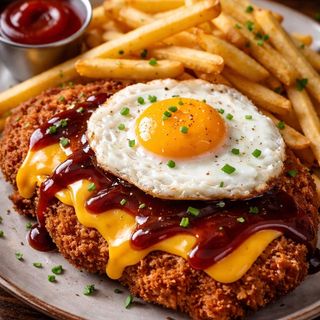 Milanesa de Ternera Rebozada BBQ