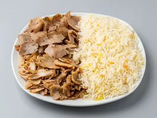 Plato Sólo Carne Y Arroz