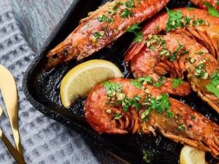 Llagostins A La Planxa