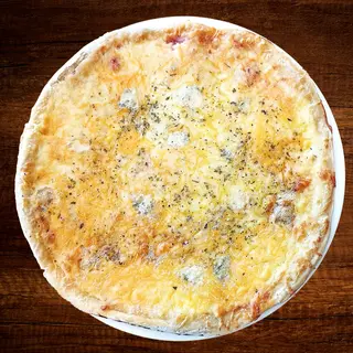 Pizza cuatro quesos