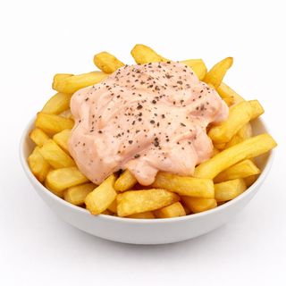 Tapa de patatas bravas