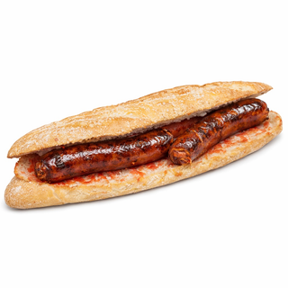 Bocata de chorizo rojo a la brasa