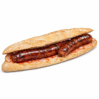 Bocata de chorizo rojo a la brasa