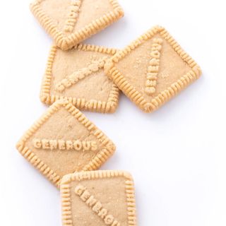 Caja de cookies de mantequilla. Sin gluten.