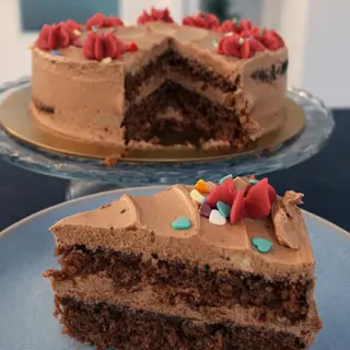 Porción Tarta Chocolate. SIN GLUTEN