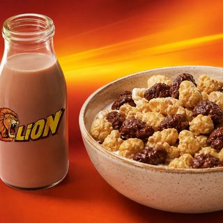 Bol cereales: Lion