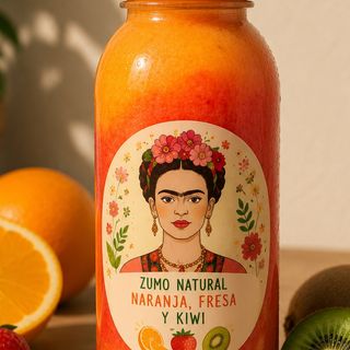 Naranja + Fresa + Kiwi