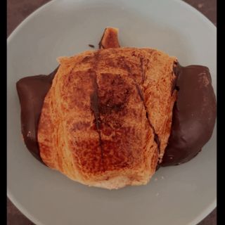 Cruasán chocolate grande