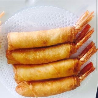 Crepes gambas (8 piezas)