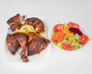 1 Pollo A La Brasa Con Patatas Fritas