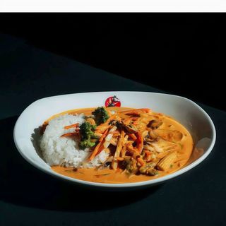 Thai Red Curry Langostinos