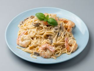 Pasta cremosa de cola de gambones