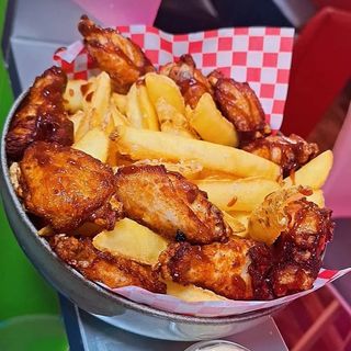 Alitas De Pollo BBQ (8 Uds.)