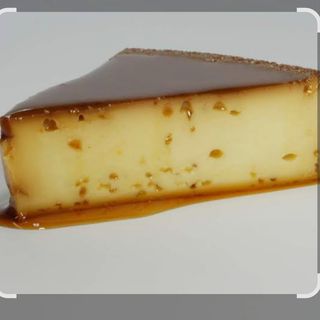 Flan de queso venezolano