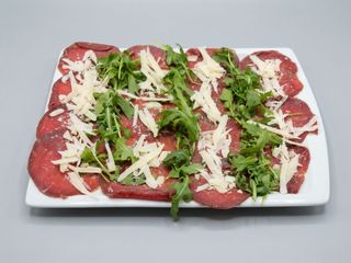 Carpaccio de buey.