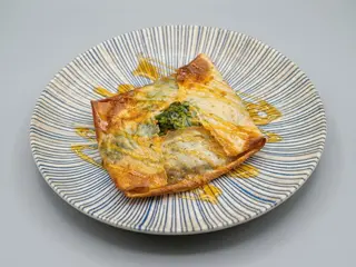 Crepe de espinacas