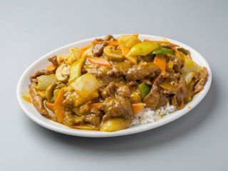 20. Arroz Frito Con Curry De Ternera