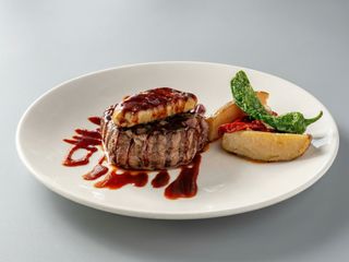 Solomillo Con Foie Fresco  de pato