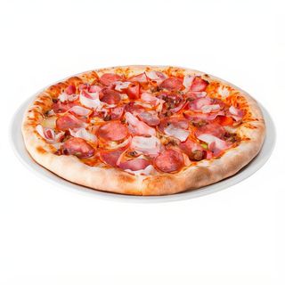 Pizza Pollo Sate Mediana (M)