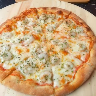 Pizza Frutos De Mar Grande (L)