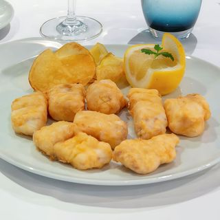 Taquitos de Merluza Rebozados en Harina de Arroz