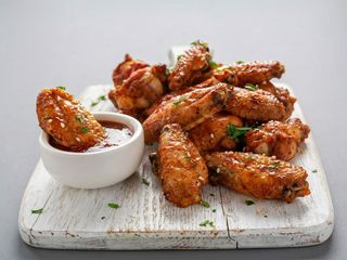 Alitas De Pollo Barbacoa Grande (9 Uds.)