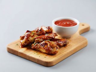 Alitas De Pollo Barbacoa Mediana (6 Uds.)