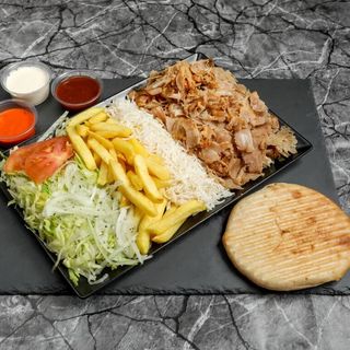 Plato Kebab De La Casa