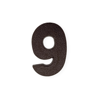 NÚMERO 9 EN CHOCOLATE