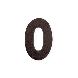 NÚMERO 0 EN CHOCOLATE