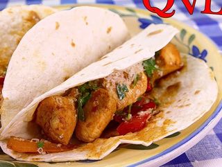 menú Taco burritos de pollo