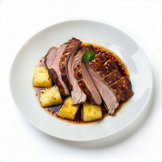 Pato Frito A La Piña