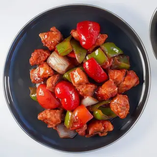 70.Pollo agridulce
