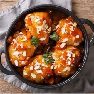 Pollo Con Almendras