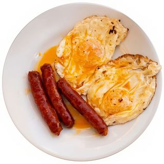 Huevos Rotos Con Chistorra